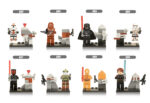 XINH Star Wars Hairy Monster Black Warrior Stormtrooper 3CPO Minifigures