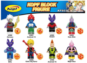 Kopf Dragon Ball Goku robot assembly Minifigures
