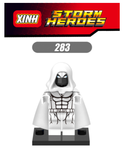 XINH Super Hero Figures X0117 Captain Marvel Moonlight Knight Ant-Man XINH Minifigures - Image 3